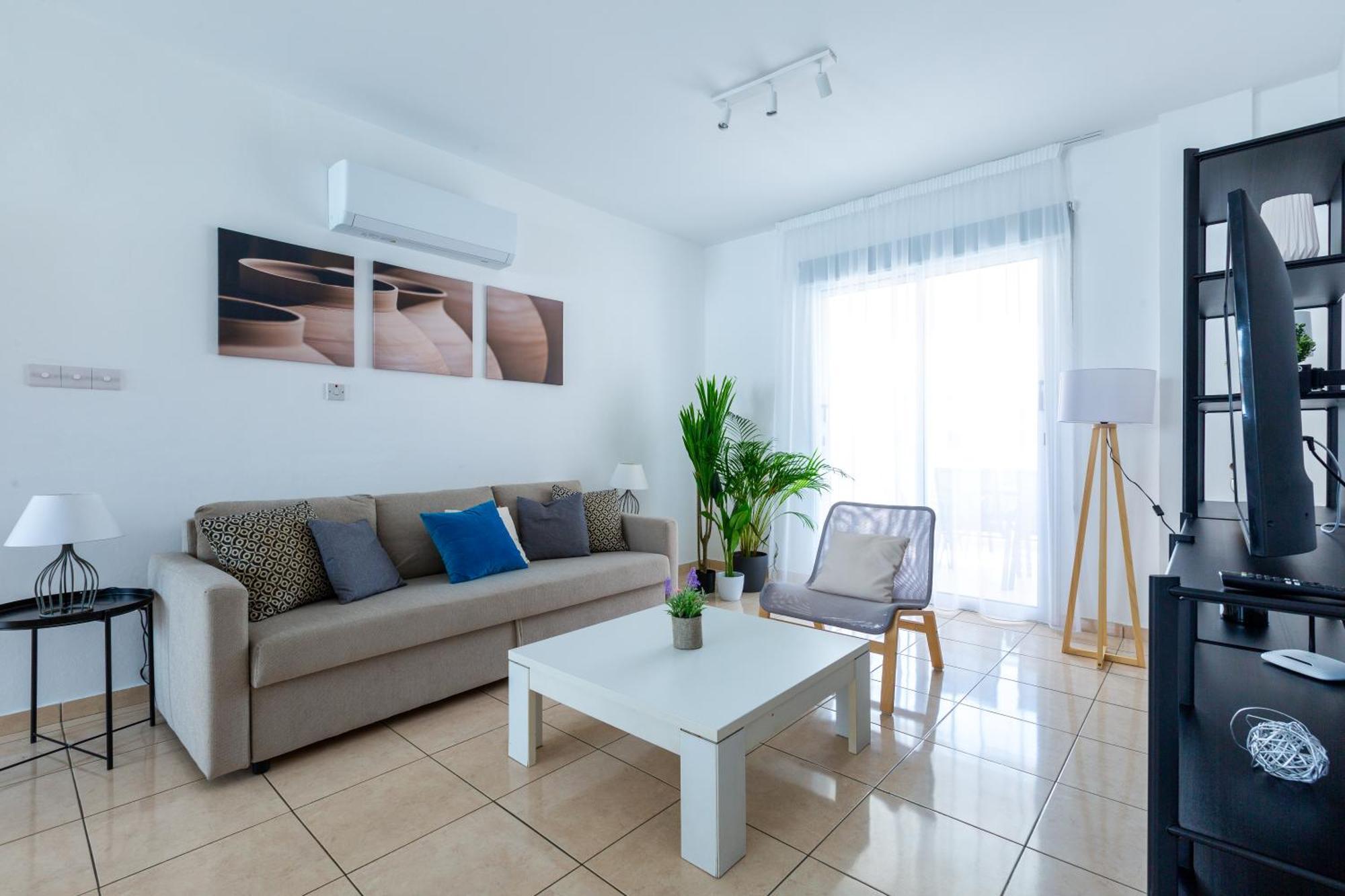 Beautiful 2 Bed Apartment In Paphos Cyprus 外观 照片